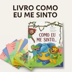 Kit 7 de Inteligência Emocional Habilidades Emocionais Infantil Livros Como eu me sinto Todo Livro