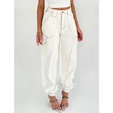 Anaoffice 8202 8203 8204 calca jeans mom sem rasacada  colorido