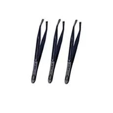 Pinças de sobrancelha NZX Original - 3 unidades pretas
