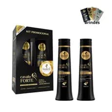 Kit Haskell Cavalo Forte Shampoo E Condicionador 500ml