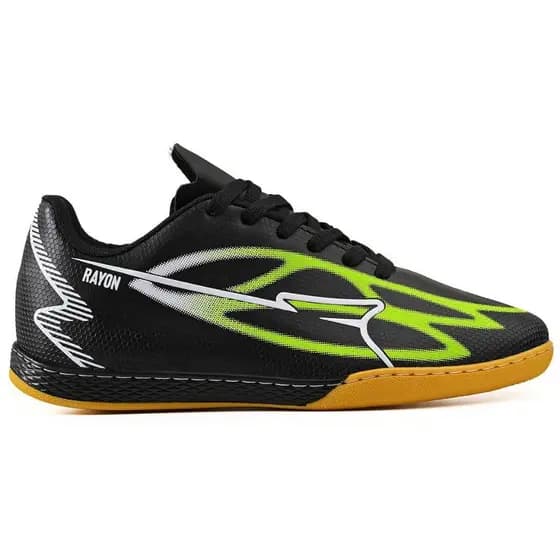 Chuteira Futebol Profissional Masculina de Couro Indoor
