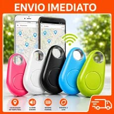 Mini Rastreador iTag Bluetooth GPS Localizador Anti-Perda para Chaves Bolsa Carteira Pets