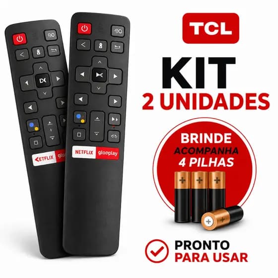 𝗞𝗶𝘁 𝗖𝗼𝗻𝘁𝗿𝗼𝗹𝗲 𝗥𝗲𝗺𝗼𝘁𝗼 𝗧𝗖𝗟 𝗦𝗺𝗮𝗿𝘁 𝗧𝗩 𝗔𝗻𝗱𝗿𝗼𝗶𝗱 𝗡𝗲𝘁𝗳𝗹𝗶𝘅 𝗚𝗹𝗼𝗯𝗼𝗽𝗹𝗮𝘆 𝗖𝗼𝗺𝗽𝗮𝘁𝗶́𝘃𝗲𝗹 𝟰𝗞 + 𝗣𝗶𝗹𝗵𝗮𝘀