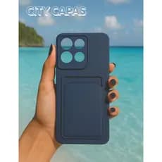 City Capas - Capinha MOTO G85 G75 G55 G35 G15 G05 G54 G24 G04S G04 G30 G20 G10 E22 com Porta Cartão