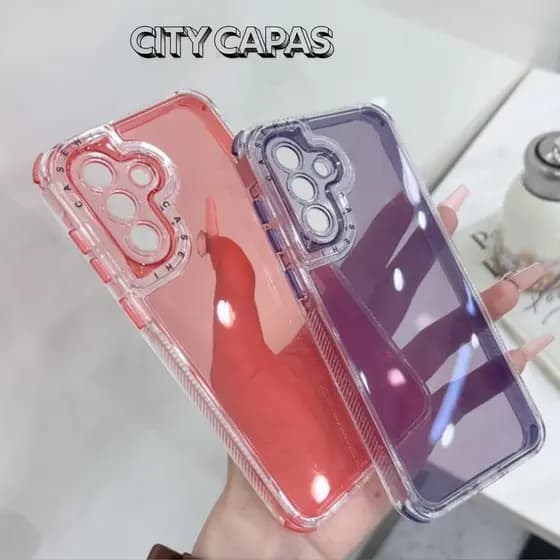 City Capas - Capinha Samsung S25FE S24FE S23FE S21FE S20FE A54 A34 A24 A14 Anti-impacto SPACE4