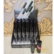 Delineador líquido preto Ruby Rose HB8406 olhas gatinhos