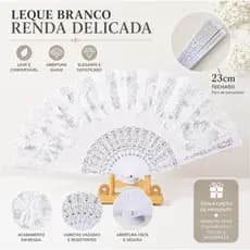 20/30/50 unidades de Leque branco/preto com desenho dourado/prata