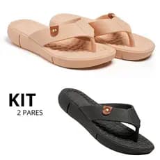 Combo 1 Par e 2 Pares Tamanco Feminino Modal Ortopédico Macio