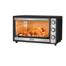 Forno Elétrico Mondial 60 Litros Funções Assar gratinar aquecer 1800W Preto e Inox 220V