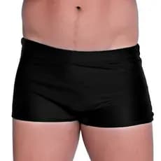 Sunga Boxer Masculina UV50+ Poliamida Secagem Rápida Forrada Cadarço Ajustável Praia Verão