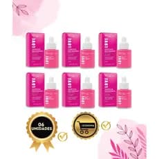 Kit 6 Séruns Faciais Rosa Mosqueta Max Love 30ml Cada – Hidratação, Nutrição e Regeneração da Pele