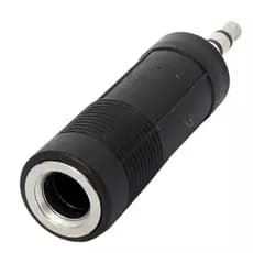Plug Adaptador P2 Macho para P10 Fêmea Estéreo (SEM EMBALAGEM) LE-5533/ XT-0558