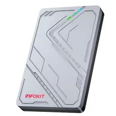 Case para HD Externo 2.5" USB 3.1 Tipo C SATA em Alumínio