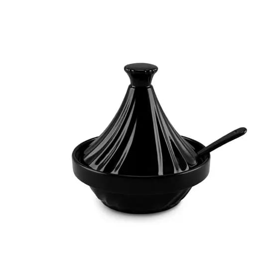 Mini Tagine Twist 250Ml C/Colher - Preto Ceraflame