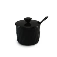 ACUCAREIRO C/ COLHER TWIST 250GR - Preto Ceraflame