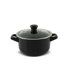 Panela De Cerâmica Duo 20Cm 2500Ml - Preto