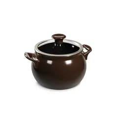 Panela De Cerâmica New Premiere 18Cm Chocolate 3 Litros