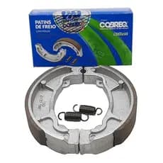 LONA PATIM FREIO COBREQ ( 0302-CP ) TITAN FAN BROS BIZ PCX CBX 250 TWISTER LEAD XR250 TORNADO CB300
