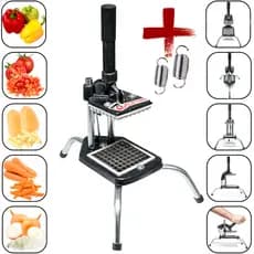 Picador Cortador Fatiador de Legumes Profissional - Pequeno - Batata Palito -