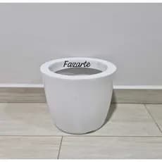 Vaso de Planta em Polietileno Redondo Cone Liso - B96