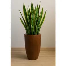 Vaso de planta decorativo reciclavel Coluna Ibiza slim  R. 143