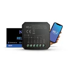 Modulo Interruptor Cortina Persiana Rele Inteligente Wifi Zigbee 1, 2 ,3 4 Canal Bivolt Neo Avant
