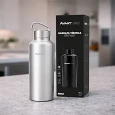 Garrafa Termica New Age 520ml Branco Aço Inox Gela por 6h Cod: 292015607 Avant Use