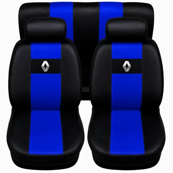 Capa Para Banco de Carro em Tecido Colorido Automotivo Para Clio Fluence Logan Megane Sandero
