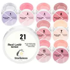 Gel Hard Para Modelagem Gel Uv/Led 15ml - Real Love