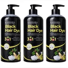 KIT 3 SHAMPOO ESCURECEDOR 500ML ESCURECIMENTO CAPILAR COM EXTRATO HIDRATANTE PROFUNDO E REPARADOR