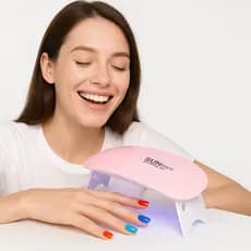 Mini Sun Mini Cabine de Unha Estufa Forninho LED UV para Alongamento de Unhas Gel Acrigel