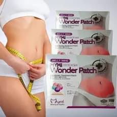 QUEIMADOR GORDURA ADESIVO ABDOMINAL SECA BARRIGA ELIMINA MEDIDAS KIT WONDER SLIM PATCH 5 PECAS