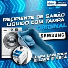 Recipiente De Sabão Líquido Lava E Seca Samsung WD103U WD106U WD856U WD0854 DC61-02581C Original