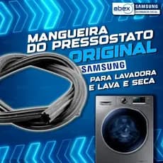 Mangueira Pressostato Nível De Água Lavadora E Lava E Seca Samsung WD10M WD11M DC67-00230E Original