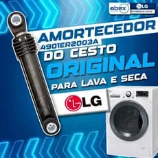 Amortecedor Lava Seca LG Wd-1403 Wd-1485 Wd11wps Wd9we6 Nf