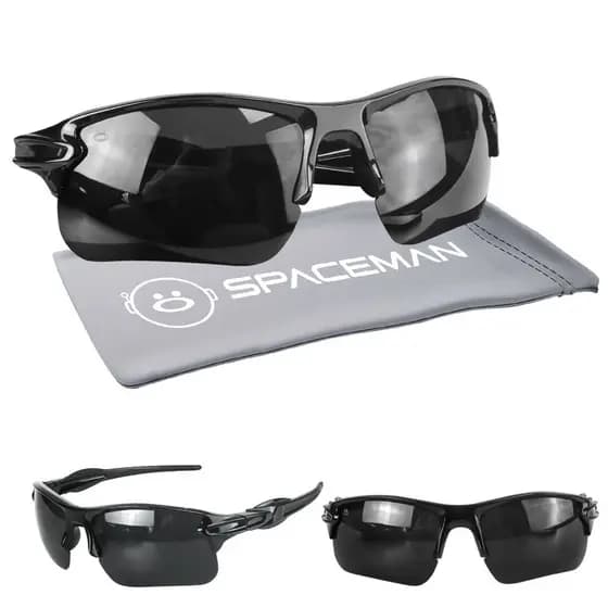 oculos sol masculino proteção uv esportivo ciclismo + case lente preta qualidade premium presente