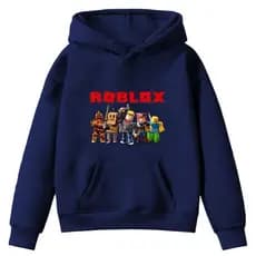 Moletom Infantil Kids Battle Royale Jogo Roblox Hoddie Bolso Canguru Com Capuz Alta Qualidade