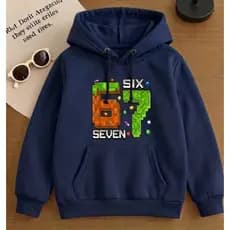 Moletom Agasalho Blusa de Frio Six Seven Crianças Infantil Vários Tamanhos e Cores