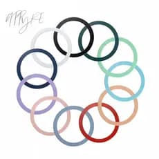 Anel Adesivo Magnético Para iphone/ Celular Sem Fio/Placa De Metal