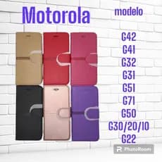 Capa Carteira filp cover Couro Sintetico compatível Motolora G05 G42 G41 G32 G31 G51 G50 G30/20 G22