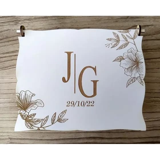 10 Caixas para Padrinhos de Casamento em MDF 10x15x5