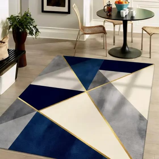 Tapete Belga Estampado 2,00 x 1,50m Para Sala Quarto Luxo - Lançamentos Exclusivos