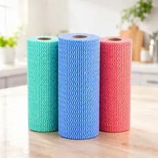 Pano Multiuso limpeza Cozinha Reutilizável Limpeza Geral Alta Absorção Rolo 50/100 unidades