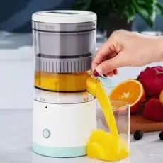 Espremedor Elétrico de Frutas Automático | Laranja, Limão e Outras Frutas | Suco Natural Rápido BIVOLT