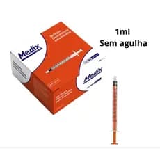 Seringa Insulina/Botox S/AG 1ml LUER SLIP C  Medix