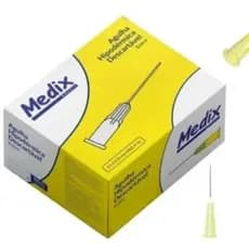 Agulha Hipodérmica Descartável 13x0,30MM (30Gx1/2) - 50 ou 100 Unidades