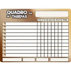 Painel Magnético Quadro Tarefas Apagavél Super Nanny -Organização