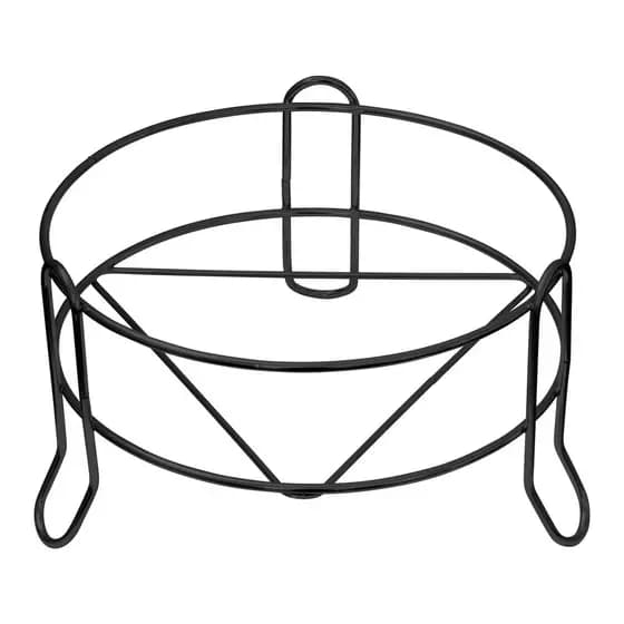 Suporte para Lixeira Simples Decoração Banheiro Preto