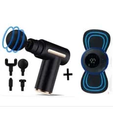 Massageador Elétrico Alta Frequência Pistola Relaxamento Muscular Definição e mais Massageador eletrico