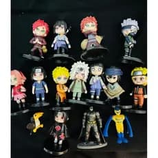 Bonecos Naruto Figura Anime Mais 3 bonecos Conforme a imagem.